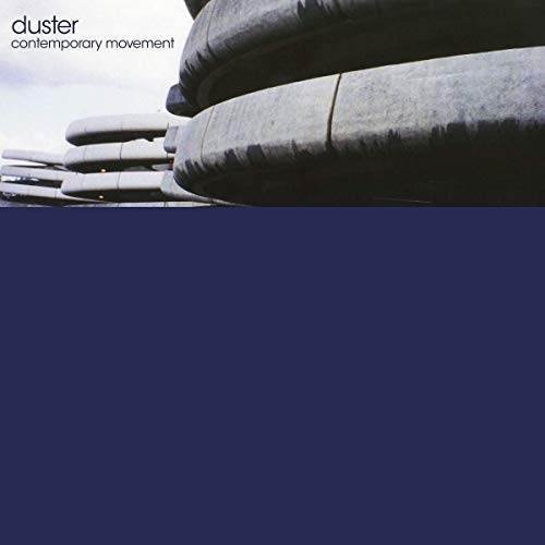 Album cover for Duster’s “Contemporary Movement” featuring concrete architecture.