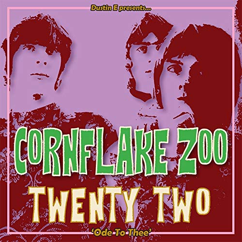 CD cover for "Cornflake Zoo Episode 22" featuring repeated portrait images.