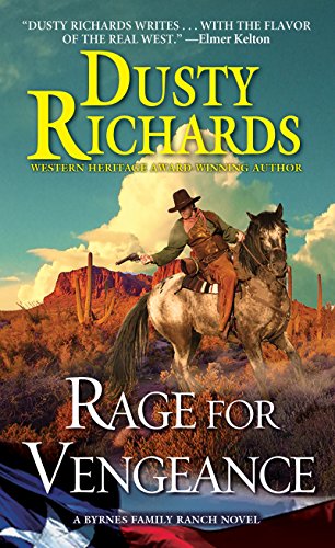 Book cover: cowboy on horseback in a desert landscape.