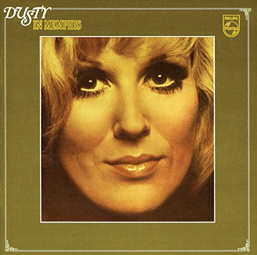 Album cover featuring a close-up portrait of Dusty Springfield on a gold background.