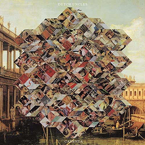 Album cover for Dutch Uncles’ “CADENZA” featuring a fractured collage image.