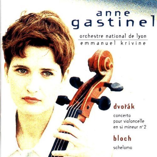 CD cover featuring cellist Anne Gastinel and her instrument.