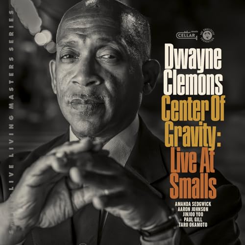 CD cover featuring portrait of Dwayne Clemons, jazz musician, with text details.