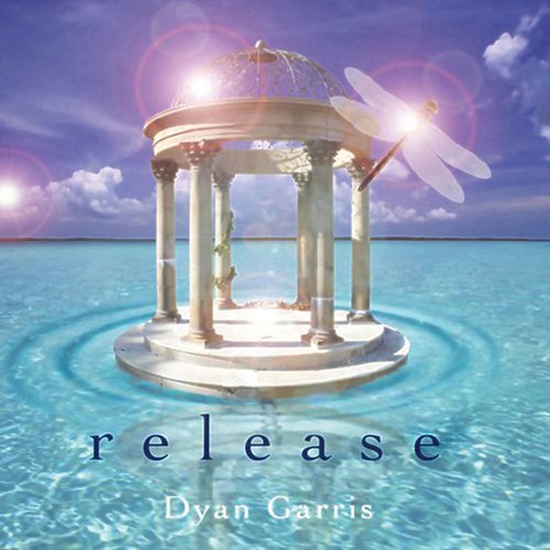 CD cover: gazebo in water with dragonfly, text “release” and artist name.
