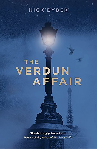 Book cover: ornate lamppost, birds, and the Eiffel Tower in the background.