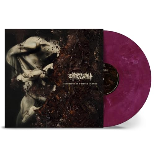 Dying Wish album cover and dark purple vinyl record shown.