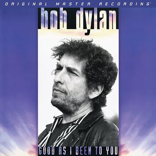 Bob Dylan album cover, "Good As I Been To You," portrait.