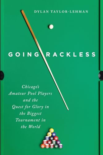 Book cover: green pool table with cue stick and billiard balls.