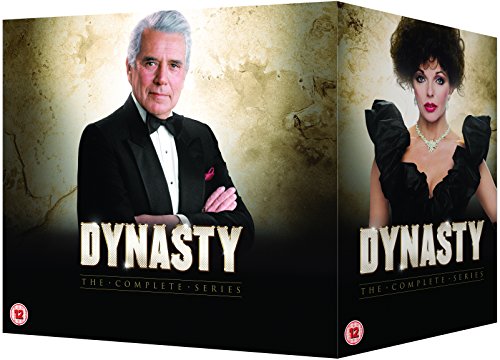 Dynasty The Complete Series DVD box set featuring John Forsythe and Joan Collins.