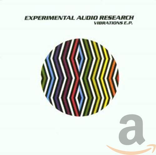 CD cover for "Vibrations" by E.a.r., featuring colorful geometric design.
