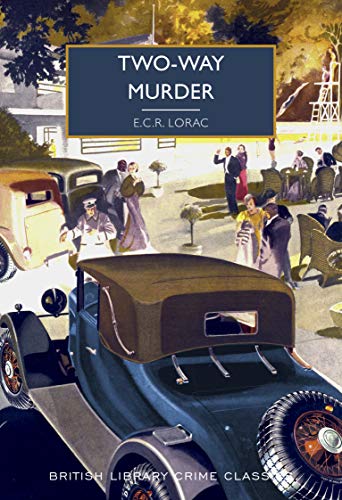 Vintage book cover: “Two-Way Murder” with a 1930s scene.