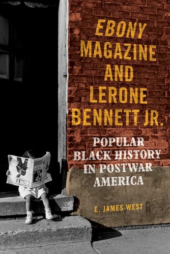 Book cover with “Ebony Magazine and Lerone Bennett Jr.” title and a child reading.