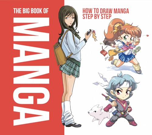 Book cover featuring three anime-style characters and drawing instructions.