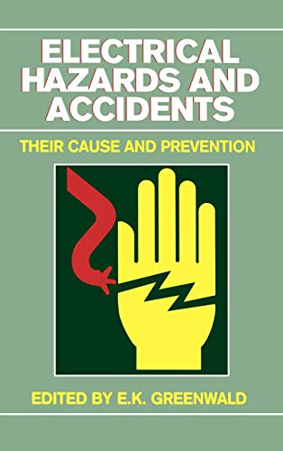 Book cover depicting a yellow hand with a lightning bolt, electrical safety.