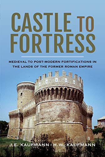Book cover depicting a weathered, brick medieval fortress tower under a blue sky.