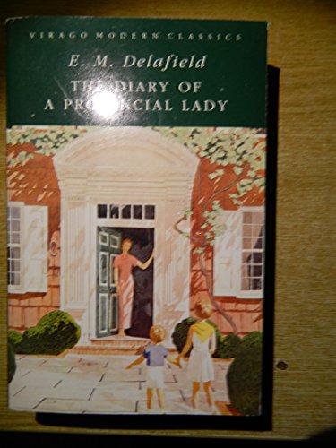 Book cover with woman and children outside a house, green and red color scheme.
