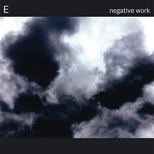 Dark, cloudy sky with gray clouds and white highlights, on a vinyl album cover.
