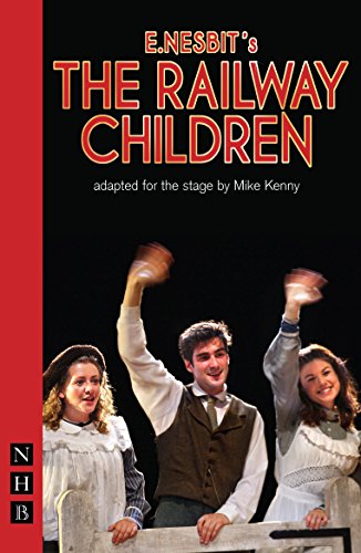 Play cover featuring three actors in period costumes waving their arms.