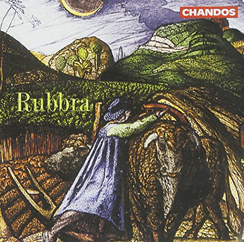 CD cover featuring a stylized illustration of a person leading an ox in nature.