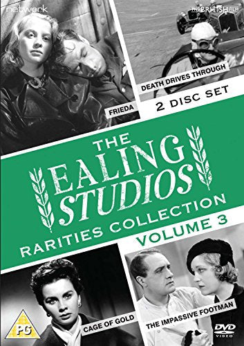 DVD cover for "Ealing Studios Rarities Collection Volume 3" with film stills.