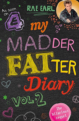 Book cover: "My Madder Fatter Diary Vol. 2" with author Rae Earl.