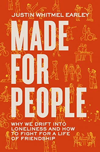 Book cover: "Made for People" with illustrated figures in orange and white.