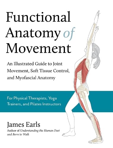 Book cover depicting skeletal and muscular anatomy of a stretching figure.