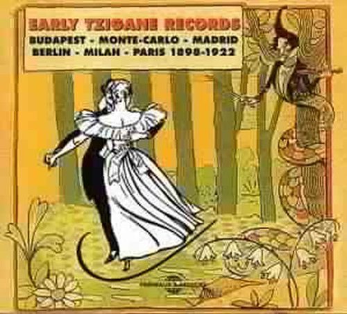 CD cover art: vintage illustration of dancers and a snake in a forest.