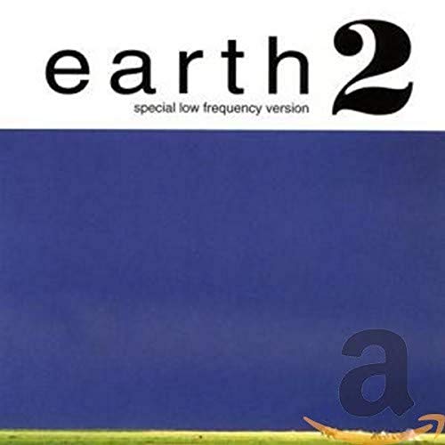 CD cover for "Earth 2" with blue background and black text.
