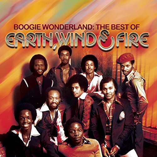 Album cover for Earth, Wind & Fire’s “Boogie Wonderland: The Best Of.”