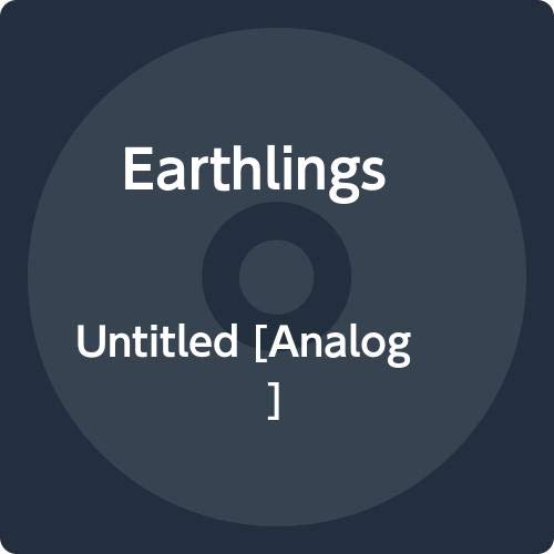 Dark blue vinyl record label with “Earthlings” and “Untitled [Analog]” text.