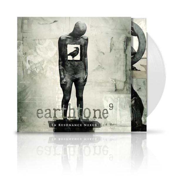 Vinyl record cover featuring a sculpted figure with a raven on its chest.
