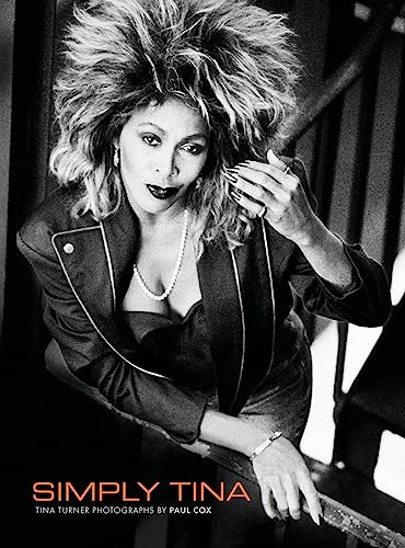 Black and white portrait of Tina Turner with voluminous hair and a jacket.