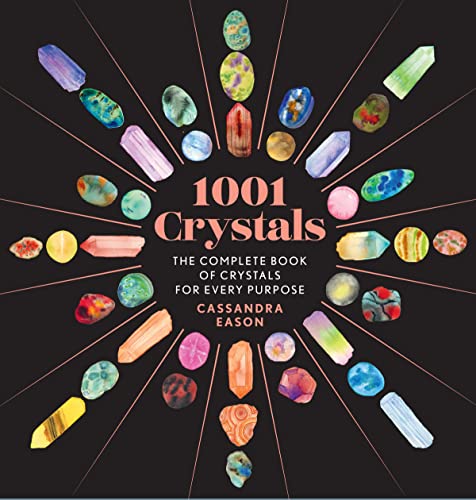 Book cover featuring a circular arrangement of colorful crystals.