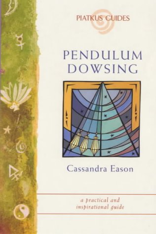 Book cover for “Pendulum Dowsing” with a geometric design and author’s name.