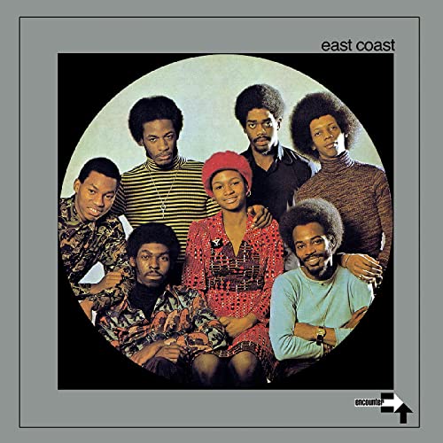 Album cover for East Coast featuring a group of six people.
