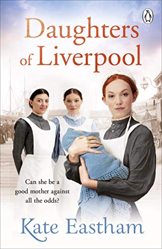 Book cover: three women in historical nurse uniforms, one holding a baby.