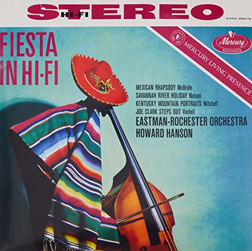 Vinyl record cover: “Fiesta In H-i-Fi” by Eastman-Rochester Orchestra.