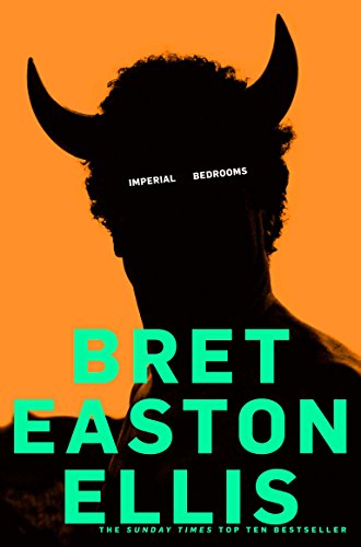 Book cover featuring a black silhouette of a horned figure against an orange background.
