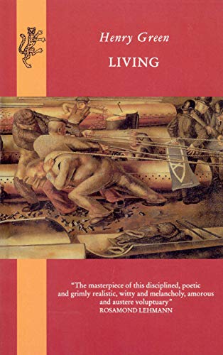 Book cover: "Living" by Henry Green, with a Renaissance-style painting.