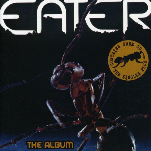 CD album cover featuring a close-up of a large ant against a dark background.