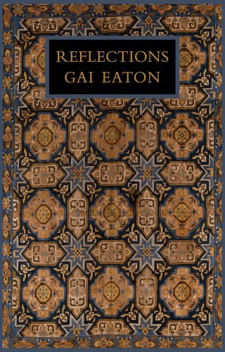 Book cover, “Reflections” by Gai Eaton, with ornate patterned design.
