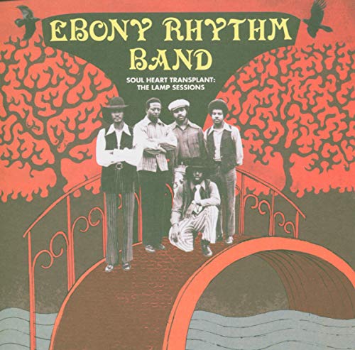 Ebony Rhythm Band album cover featuring four musicians in vintage attire.