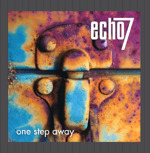 CD cover for Echo 7’s “One Step Away” featuring a rusted lock.