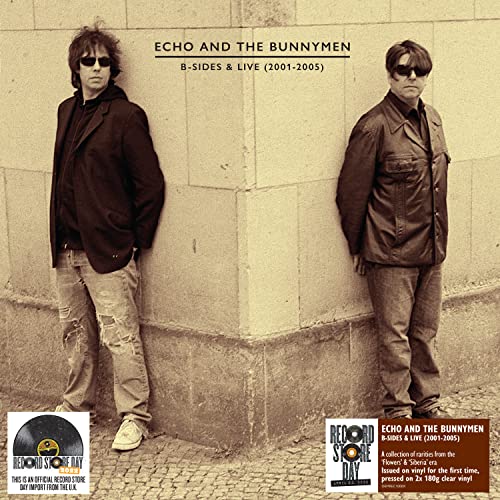 Album cover for Echo & The Bunnymen’s “B-Sides & Live (2001-2005)” vinyl.