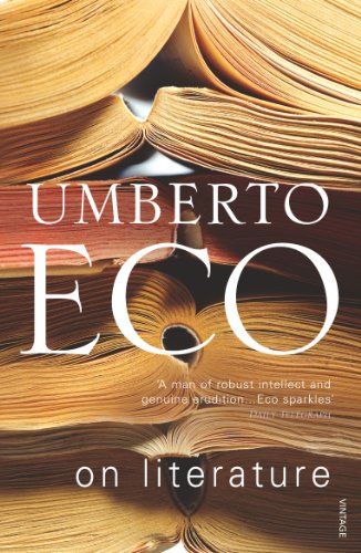 Book cover with swirling, aged pages and author name "Umberto Eco.
