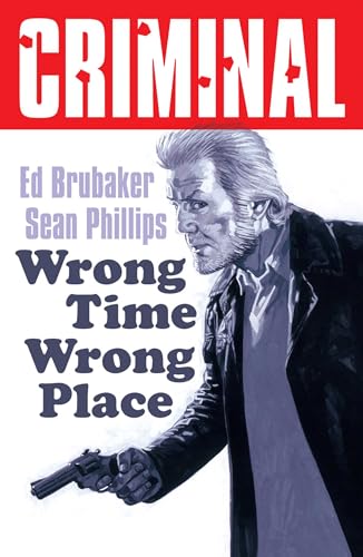 Comic book cover: "Criminal Volume 7" featuring a man with a gun.