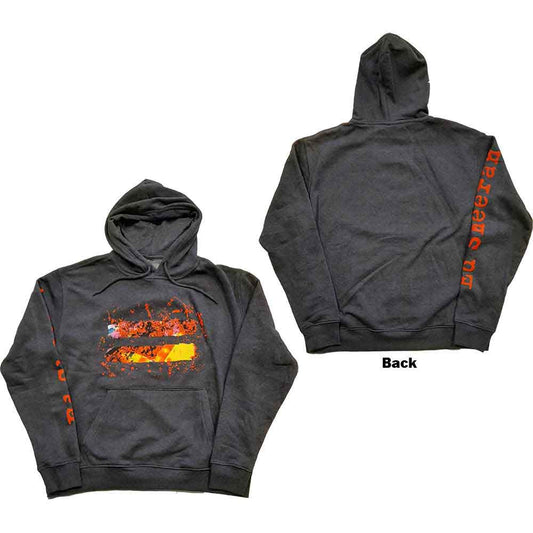 Unisex pullover hoodie with Equals branding and a graphic print on the back.
