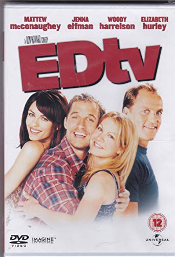 “Ed TV” DVD cover featuring Matthew McConaughey, Jenna Elfman, and Woody Harrelson.