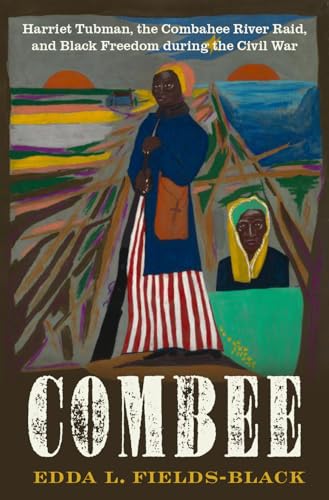 Book cover depicting Harriet Tubman with a stylized, painted landscape.